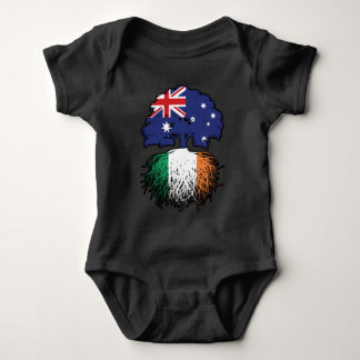 Body Irlande Australie Australie drapeau des racines d'