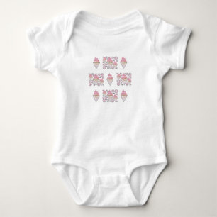 Body Irrésistible Crème glacée Licorice Bodysuit bébé