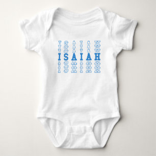 Body Isaiah Blue Nom de la répétition personnalisée
