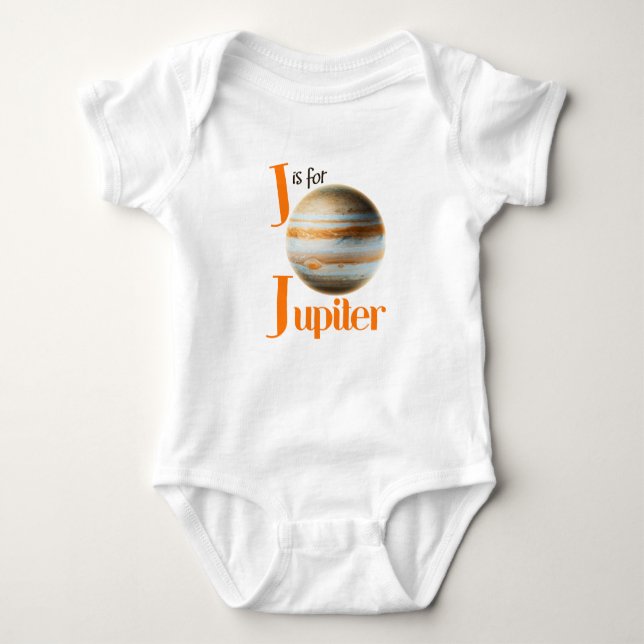 Body J est pour la planète mignonne de Jupiter et la (Devant)
