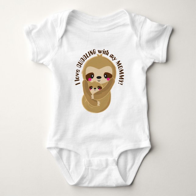 Body J'adore m'amuser avec mon bodysuit Mommy unisex (Devant)