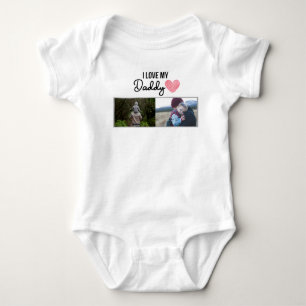 BODY J'ADORE MES VÊTEMENTS BÉBÉS DORÉS PHOTO PERSONNALI