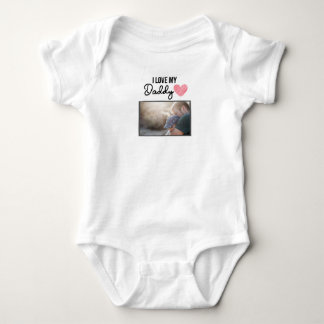 BODY J'ADORE MES VÊTEMENTS BÉBÉS DORÉS PHOTO PERSONNALI