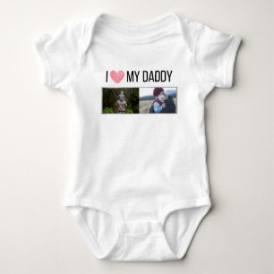 BODY J'ADORE MES VÊTEMENTS BÉBÉS DORÉS PHOTO PERSONNALI
