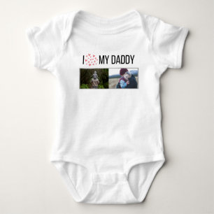 BODY J'ADORE MES VÊTEMENTS BÉBÉS DORÉS PHOTO PERSONNALI