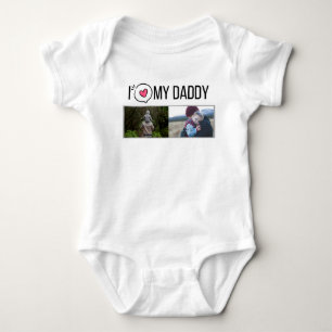 BODY J'ADORE MES VÊTEMENTS BÉBÉS DORÉS PHOTO PERSONNALI