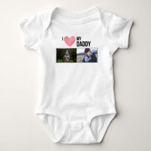 BODY J'ADORE MES VÊTEMENTS BÉBÉS DORÉS PHOTO PERSONNALI