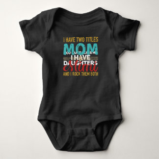 Body J'ai deux titres maman et mimi grand-mère t-shirt