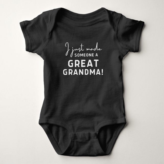 Body J'Ai Fait De Quelqu'Un Un Grand Petit Cadeau Bébé (Devant)