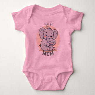 Body J'ai la MEILLEURE MAMAN – Creeper rose pour nourri