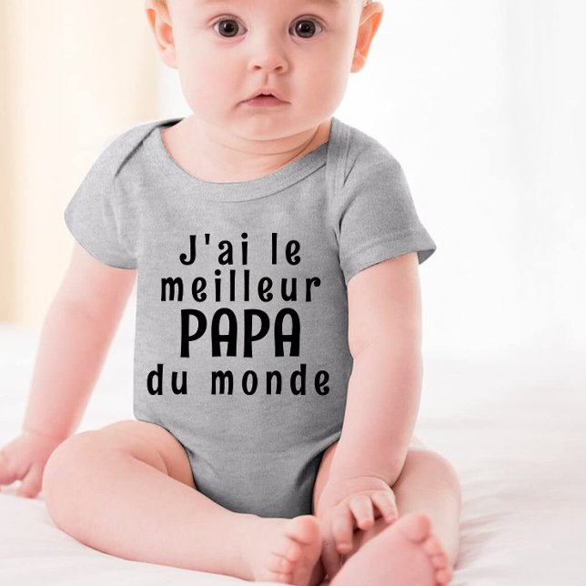 Body J'ai le meilleur papa au monde (Créateur téléchargé)