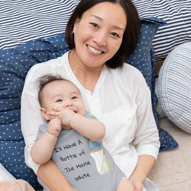 Body J'Ai Une Bouteille De La Maison White Funny Boys (Créateur téléchargé)