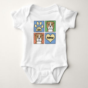 Body J'aime des bouledogues
