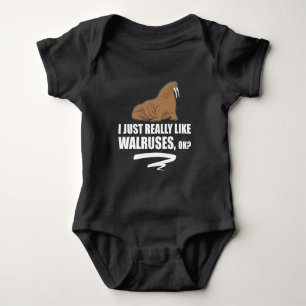 Body J'aime juste vraiment des morses CORRECTS - morse