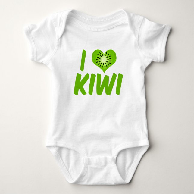 Body J'aime Kiwi (Devant)