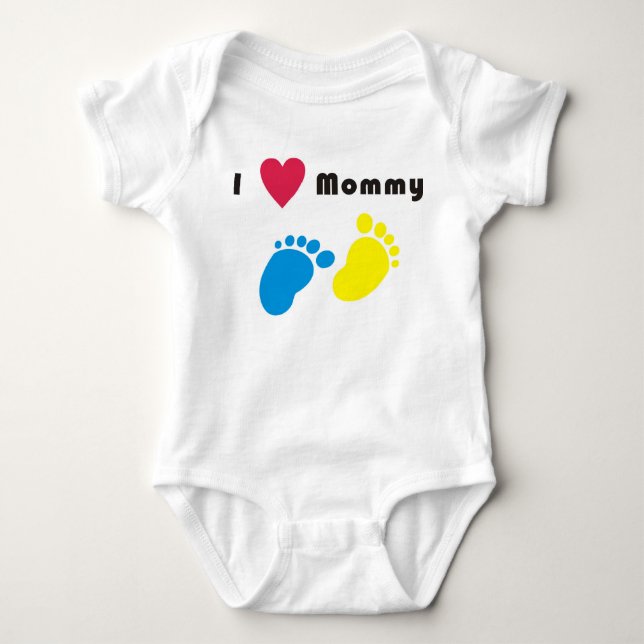 Body J'aime la plante grimpante de maman (Devant)