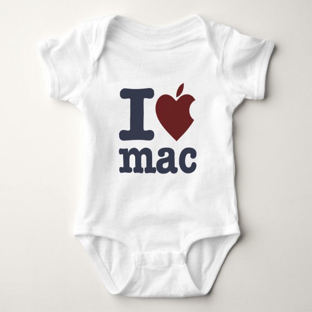 Body J'aime le Mac (Devant)