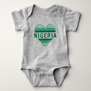 Body J'aime le Nigeria, le coeur nigérian