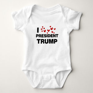 Body J'aime les coeurs du président Trump
