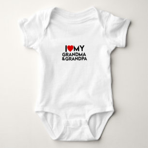 Body J'aime ma combinaison de grand-maman et de