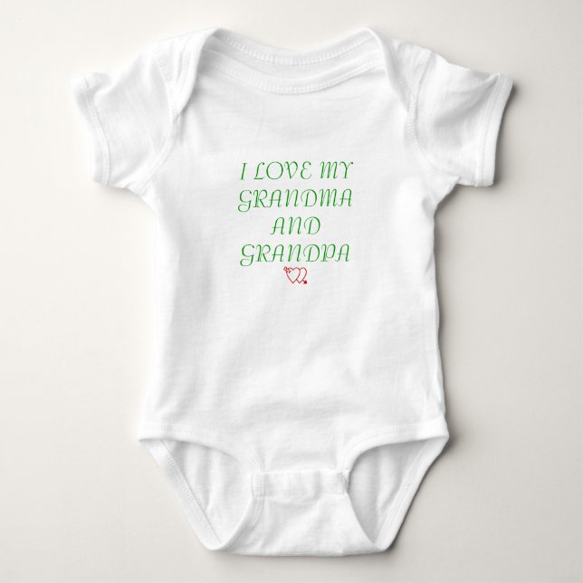 BODY J'AIME MA GRAND-MAMAN ET GRAND-PAPA (Devant)