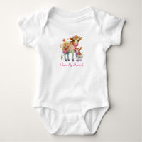 J'Aime Ma Maman ! Vaches couvertes de fleurs