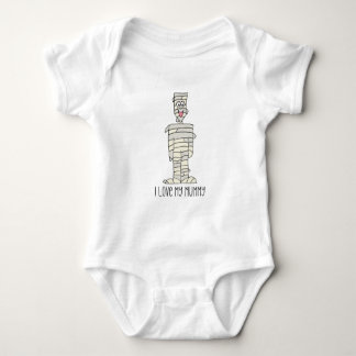 Body J'Aime Ma Mère Halloween Baby Bodysuit