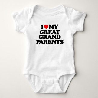 BODY J'AIME MON ARRIÈRE-GRANDS-PARENTS