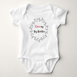 Body J'aime mon Big Brother Romper
