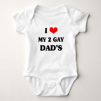 Body J'aime mon deux papas d'homosexuel