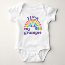 J'aime mon Grampie - Arc-en-ciel mignon 