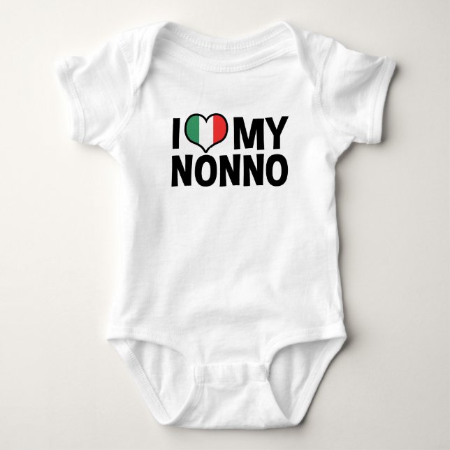 Body J'Aime Mon Nonno (Devant)