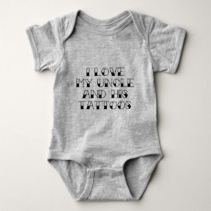 Body J'Aime Mon Oncle Et Ses Tatouages