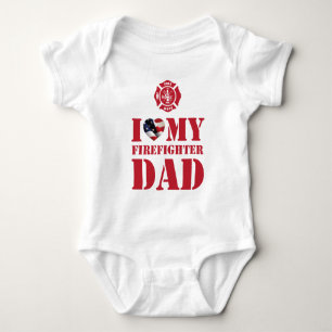 BODY J'AIME MON PAPA DE SAPEUR-POMPIER