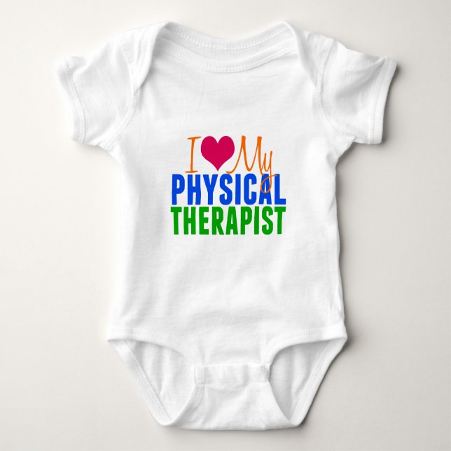 Body J'aime mon physiothérapeute PT (Devant)