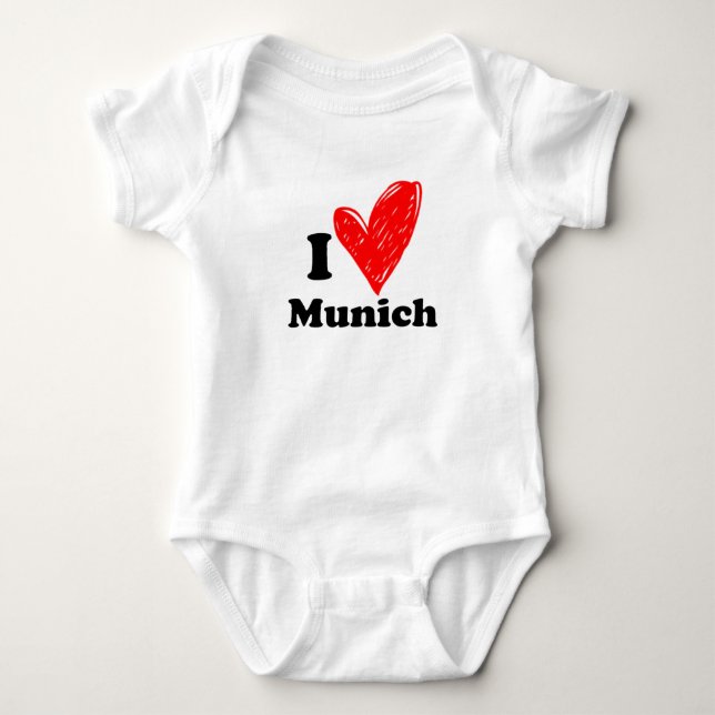 Body J'aime Munich (Devant)