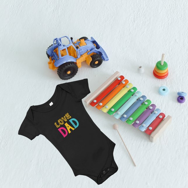 Body J'aime papa (lovely dad "father's day" baby bodysuit (custom content) )