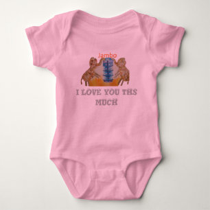 Body Jambo Jumbo African Kids Elephants Art Imprimer
