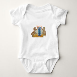 Body Jambo Jumbo African Kids Elephants Art Imprimer