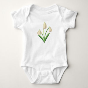 Body Janvier Fleur de naissance Neige Drop par Heather 