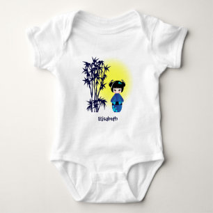 Body Japonais kokeshi nom de poupée bébé chemise fille