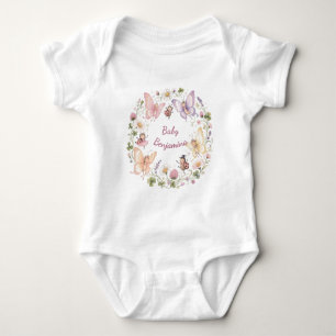 Body Jardin Fantaisiste Papillon Baby Shower Cadeau Flo