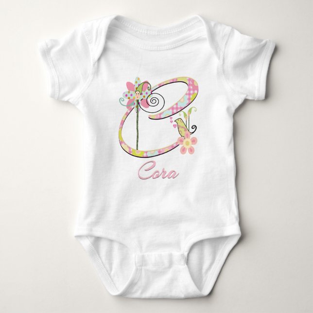 Body Jardin personnalisé pour bébé oiseaux (Devant)