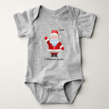 Je crois en Père Noël. Noël drôle du Père Noël