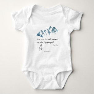Body Je ne me perds jamais dans les montagnes, c'est là
