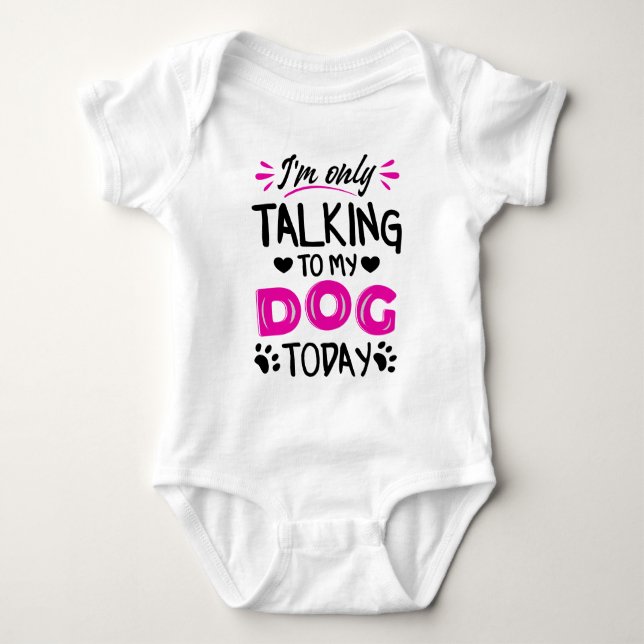 Body Je ne parle qu'à mon chien aujourd'hui (Devant)