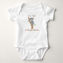 Je ne suis qu'un Koala mignonne design bébé Sleepy