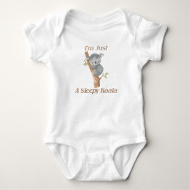 Body Je ne suis qu'un Koala mignonne design bébé Sleepy
