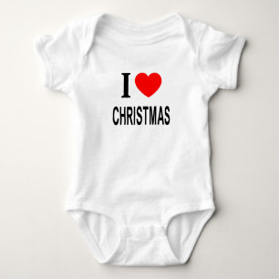 BODY JE ❤️ NOËL J'AIME NOËL JE COEUR NOËL NOËL