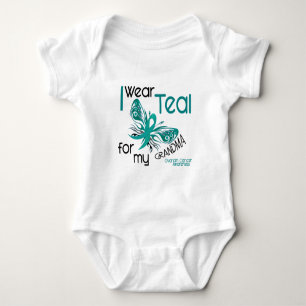 Body Je porte Teal pour mon Cancer ovarien de la